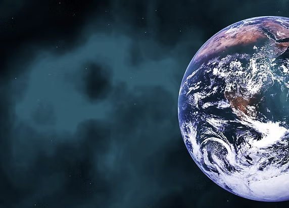 Earth viewed from space